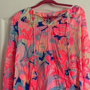 NWOT Lilly Pulitzer Willa top- Playa Hermosa